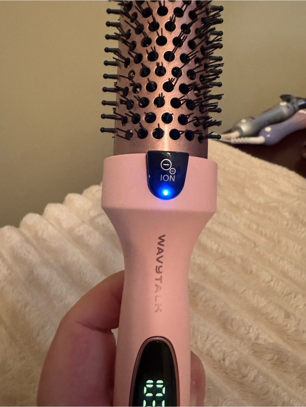 Wavytalk heated brush